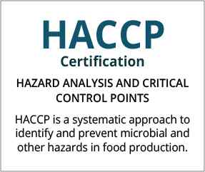 HACCP Certification Australia